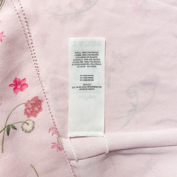 ARITZIA Wilfred Alana Dress "Spring Medley Pink" Small - Picture 4 of 5